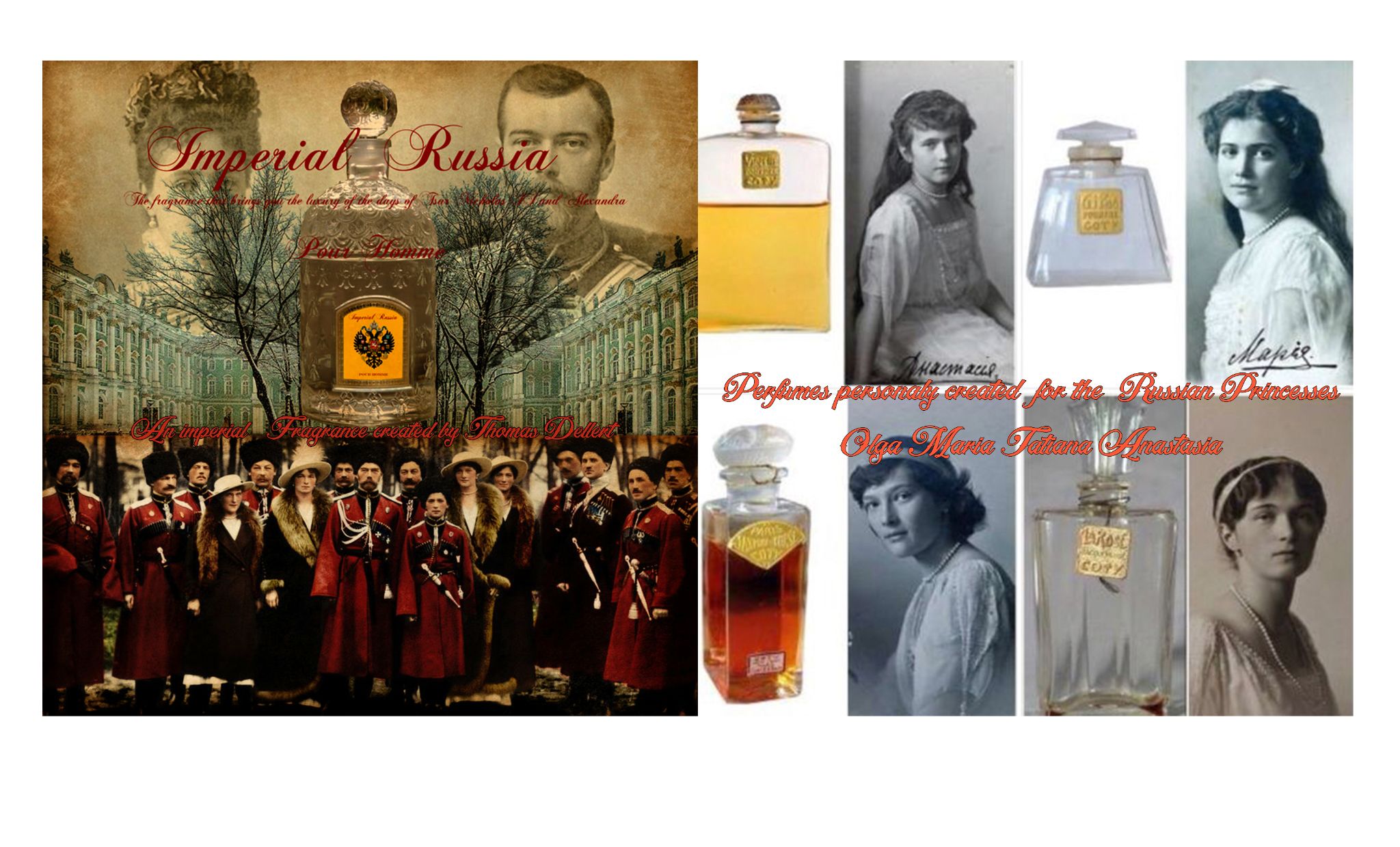  IMPERIAL RUSSIA PERFUME  by TD  poster 